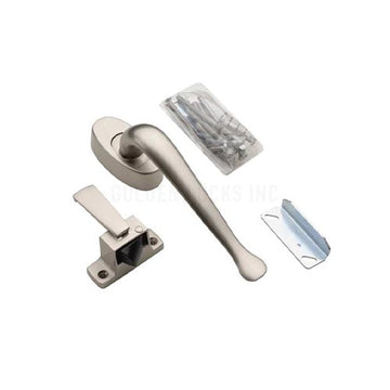 PULL HANDLE, WRIGHT STORM DOOR HARDWARE - BRUSHED/SATIN NICKEL